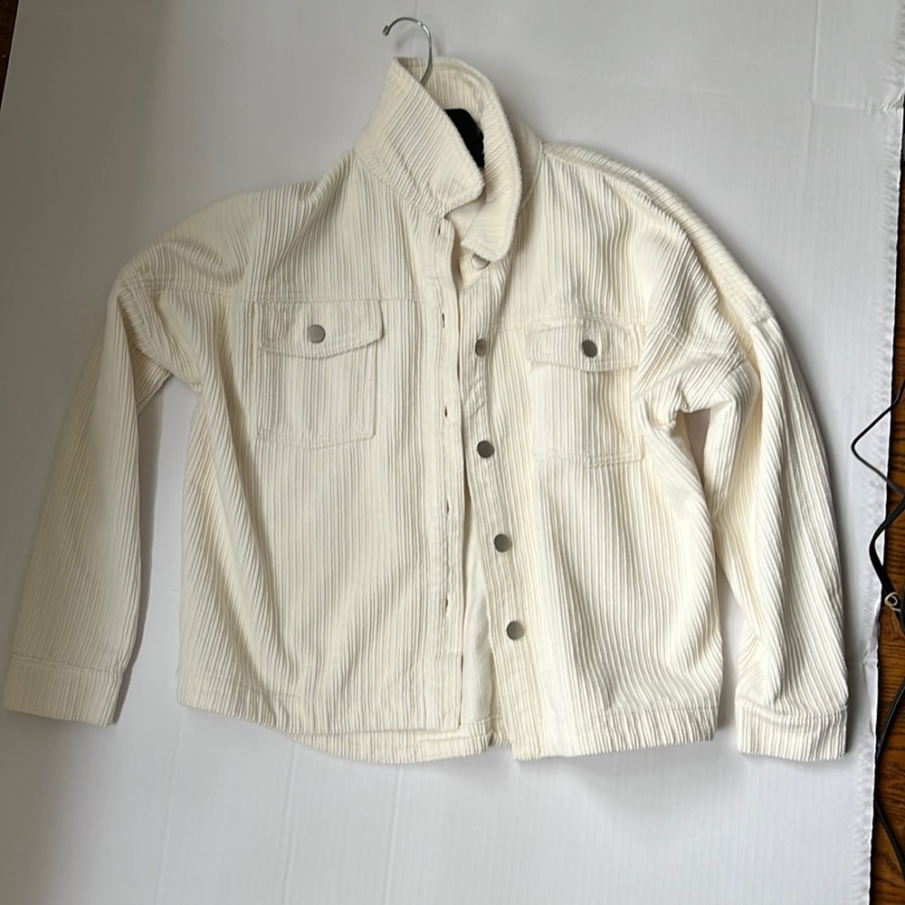 cream jacket